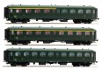 40190 LS Models Set of 3 Passenger cars type Rapide Nord